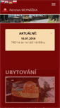 Mobile Screenshot of penzionmlynarka.cz